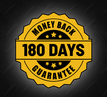 Breathe 100% 180 days money back guarantee